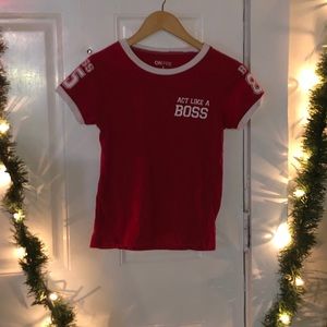 Act Like a Boss T-shirt